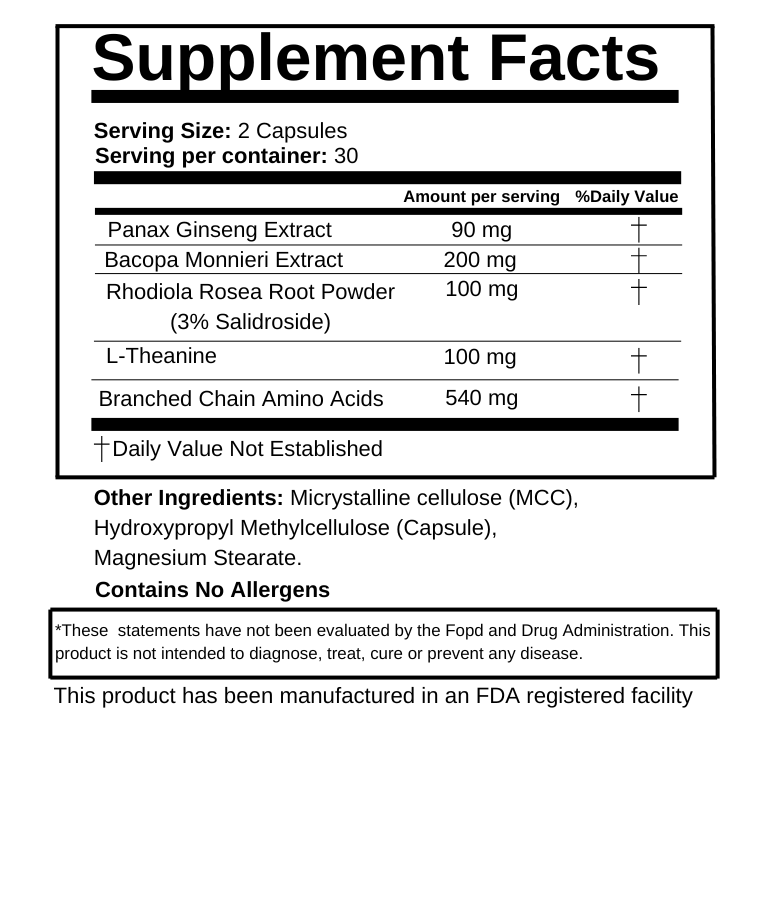 Neuro-X – Advanced Cognitive Support Formula